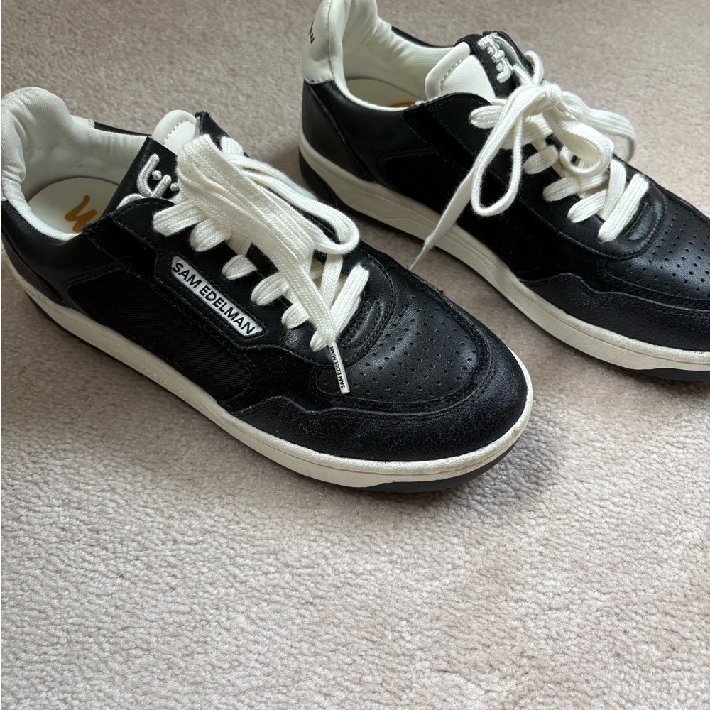 Sam Edelman black sneakers